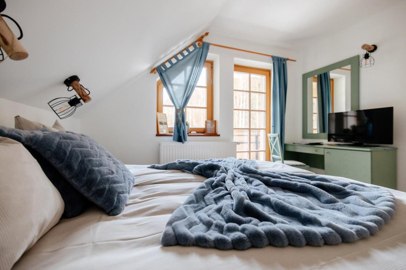 Eko Hisa-Eco House Na Razpotju Hotel Solcava Bagian luar foto